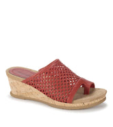 Baretraps Wedge Sandals | Women Faye Wedge Sandal Cherry Red
