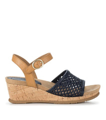 Baretraps Wedge Sandals | Women Fernelle Wedge Sandal Navy Blue