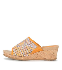 Baretraps Wedge Sandals | Women Flossey Wedge Slide Sandal Sun Multi Floral