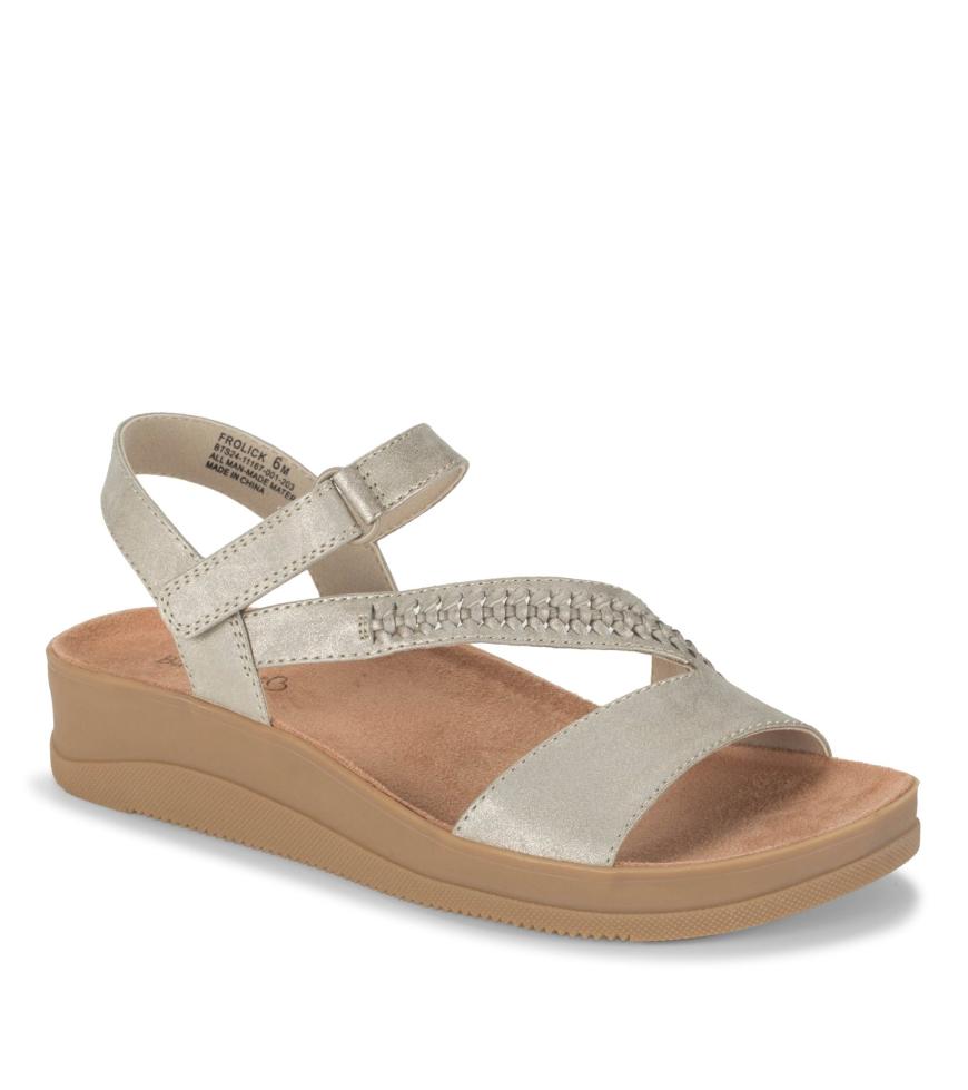 Baretraps Wedge Sandals | Women Frolick Wedge Sandal Champagne