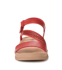 Baretraps Wedge Sandals | Women Frolick Wedge Sandal Cherry Red