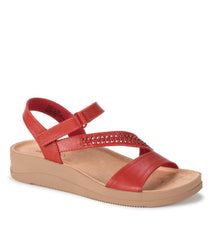 Baretraps Wedge Sandals | Women Frolick Wedge Sandal Cherry Red