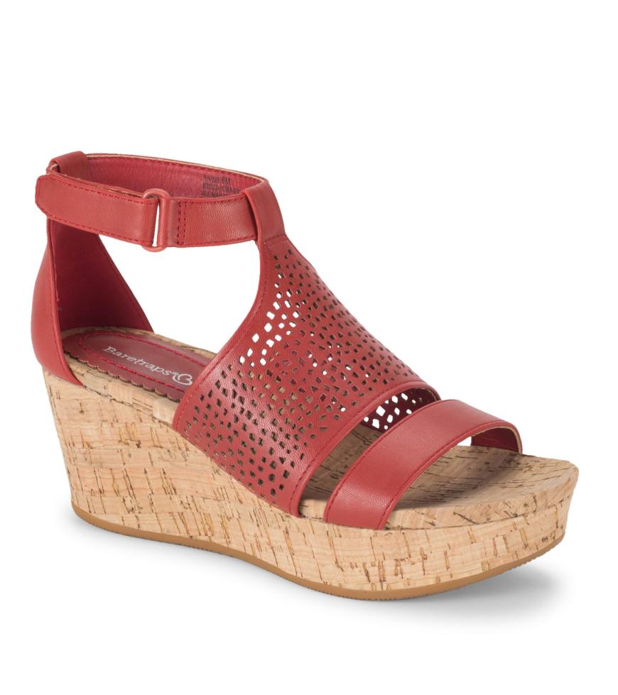 Baretraps Wedge Sandals | Women Raisie Wedge Sandal Red