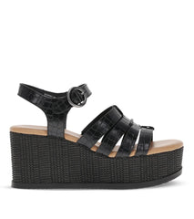 Baretraps Wedge Sandals | Women Savannah Wedge Sandal Black