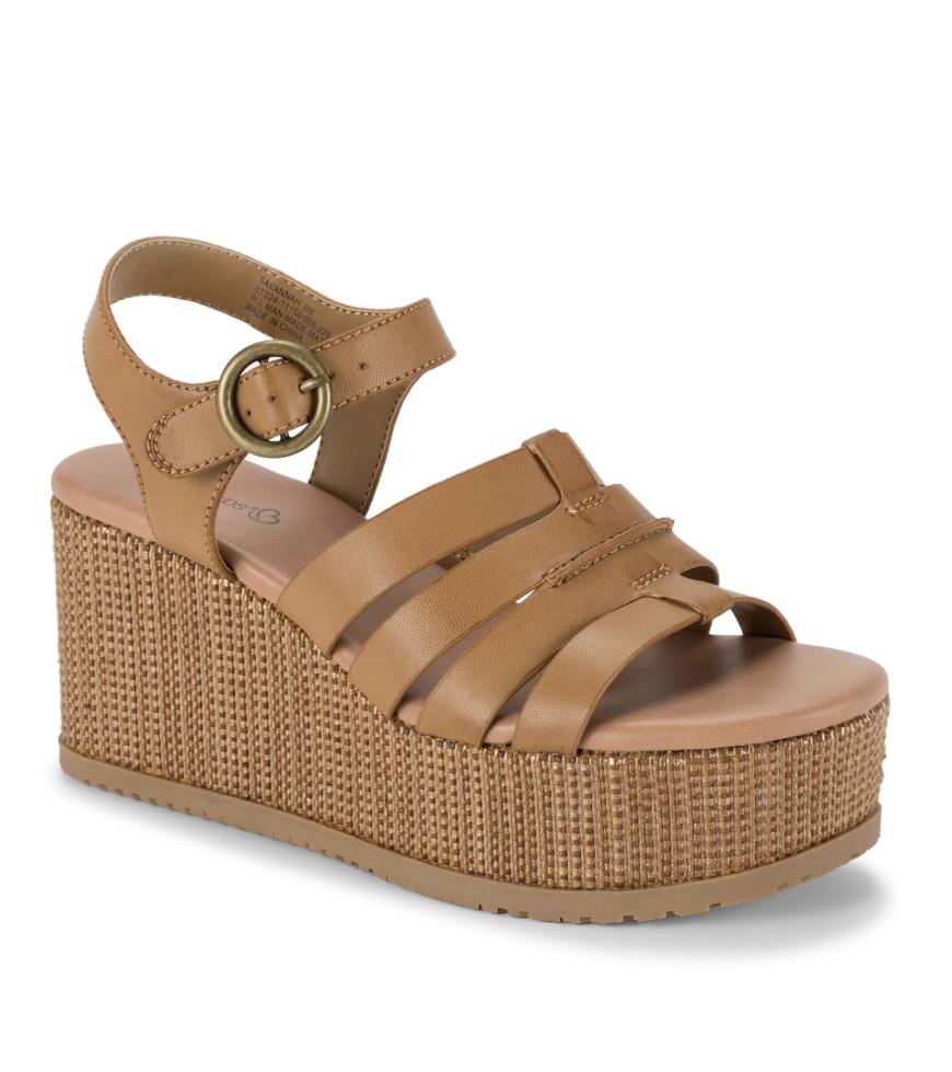 Baretraps Wedge Sandals | Women Savannah Wedge Sandal Caramel