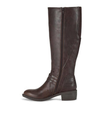 Baretraps Wide Calf Boots | Women Stratford Wide Calf Riding Boot Dark Brown