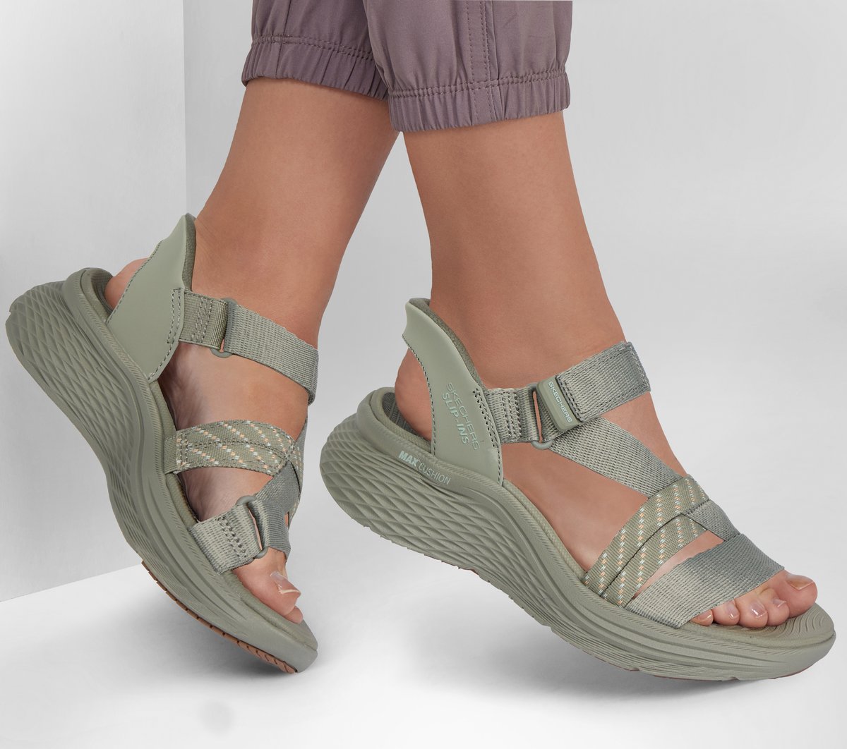 Slip-ins: Max Cushioning Elite 2.0 Sandal - Emery | Women Skechers sale