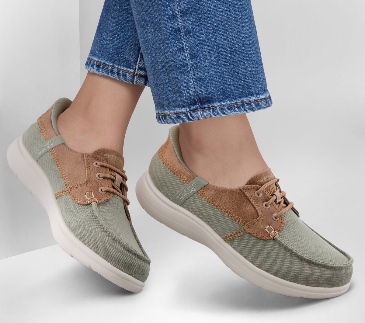 Slip-ins: On-The-GO Flex Radiant - Sandy | Women Skechers for sale