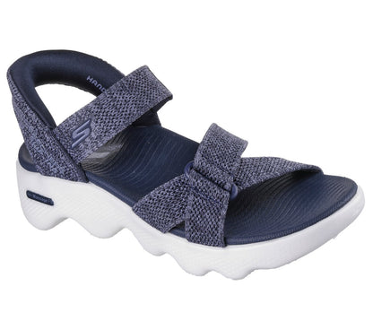 Slip-ins: GO WALK Massage Fit Sandal - Heather | Women Skechers for sale