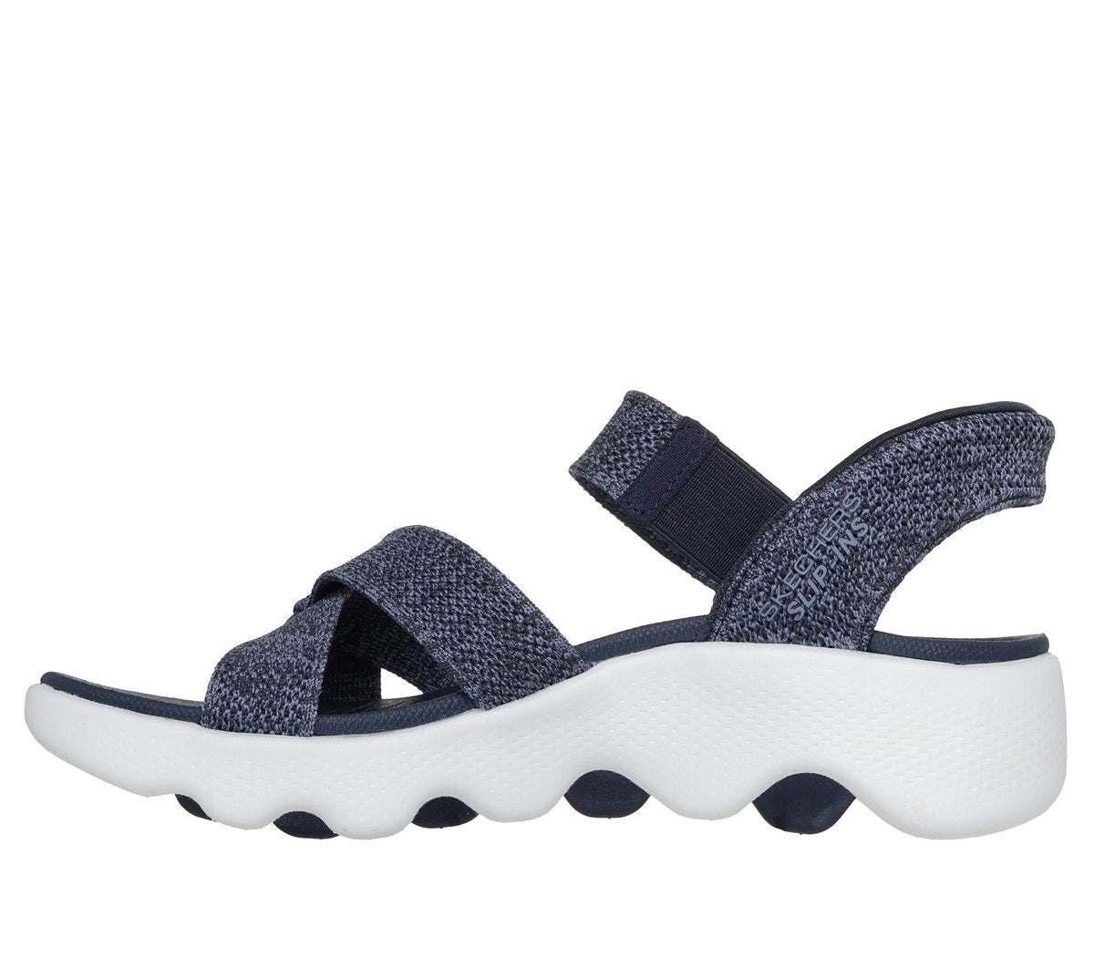 Slip-ins: GO WALK Massage Fit Sandal - Heather | Women Skechers for sale