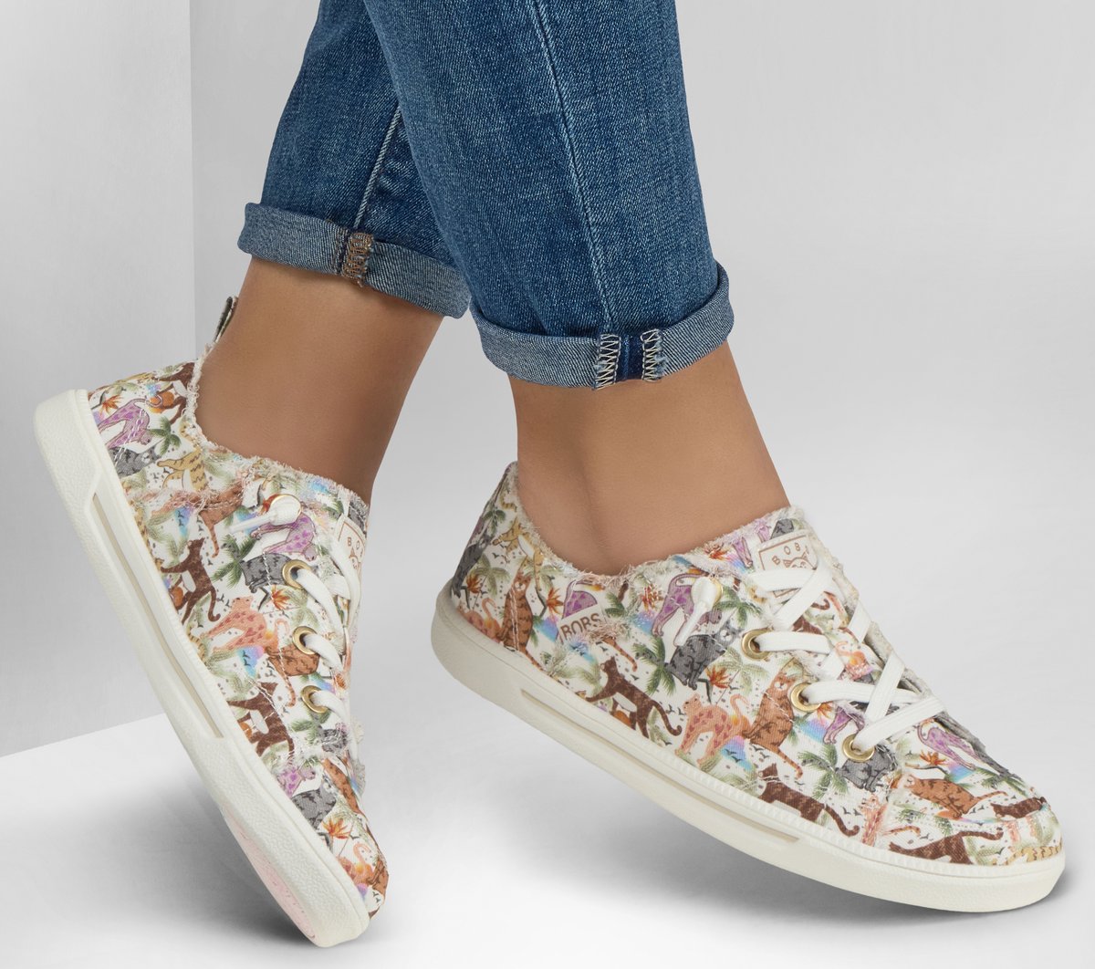 BOBS B Cute 2.0 - Jungle Steps | Women Skechers for sale