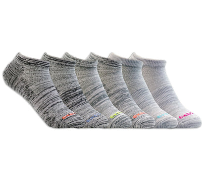 6 Pack Women's Low Cut Sport Stripe Socks | Skechers for sale