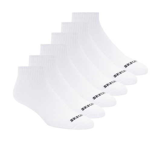 6 Pack Core Quarter Medium Socks | Skechers online shop