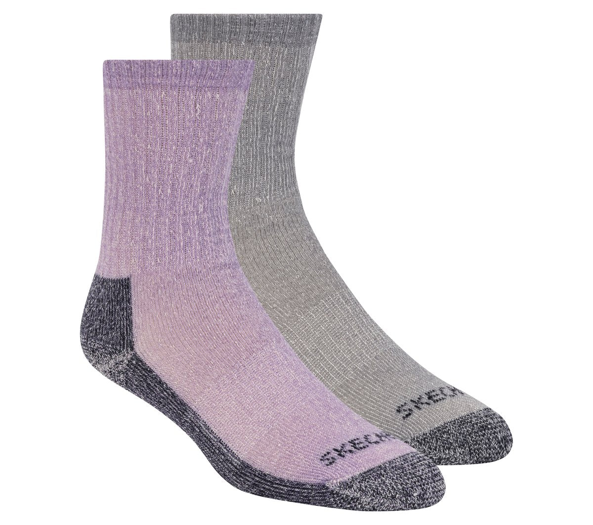 2 Pack Women's Crew Wool Socks | Skechers on sale