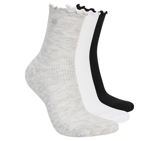 3 Pack Women's Ankle Lettuce Socks | Skechers on sale