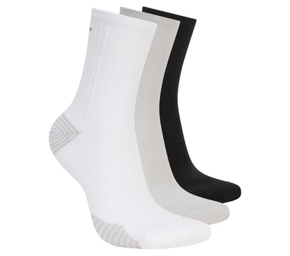 3 Pack Women's Half Terry Low Crew Socks | Skechers for sale