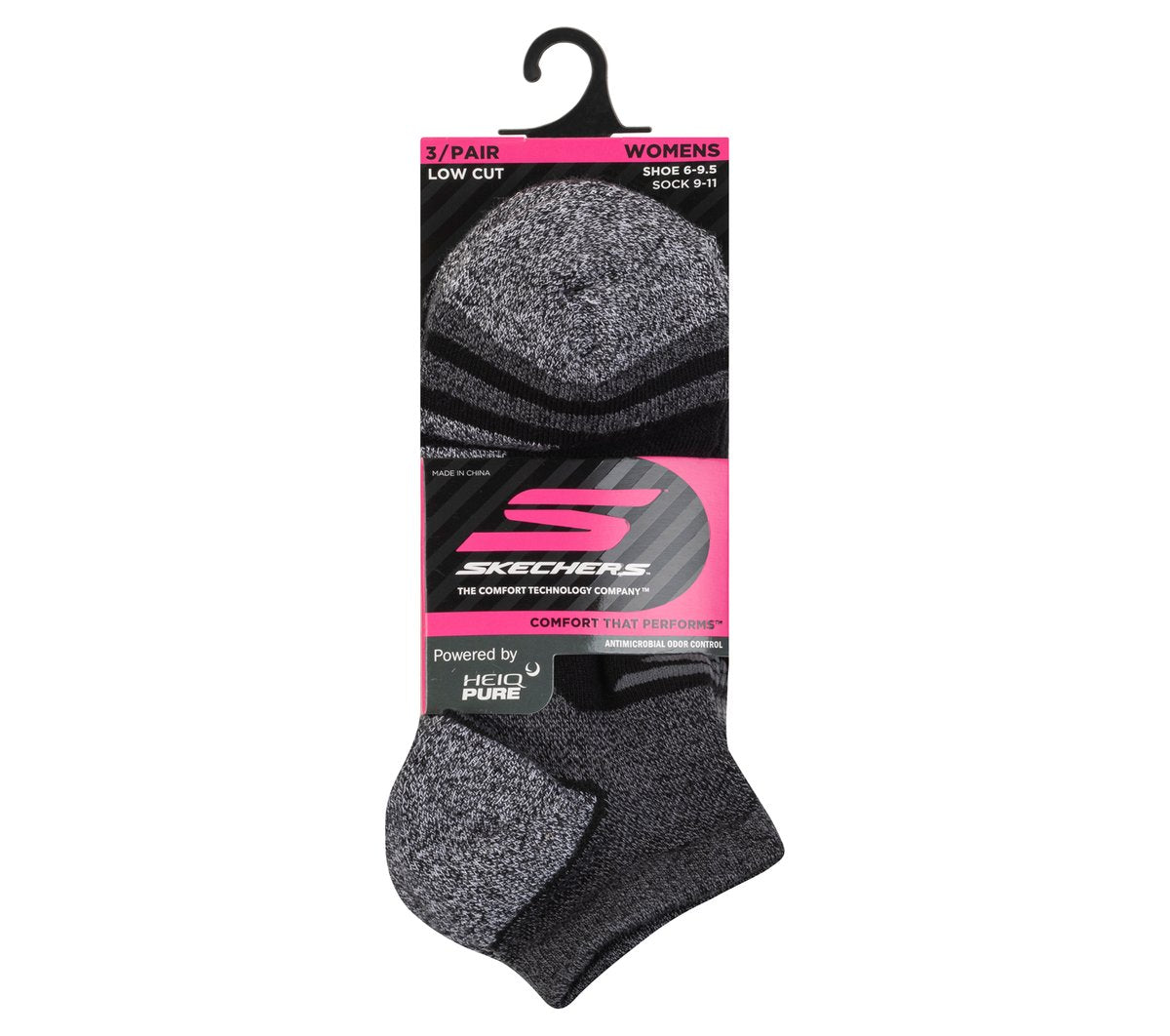 3 Pack Women's Performance Low Cut Running Socks | Skechers online