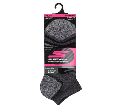 3 Pack Women's Performance Low Cut Running Socks | Skechers online