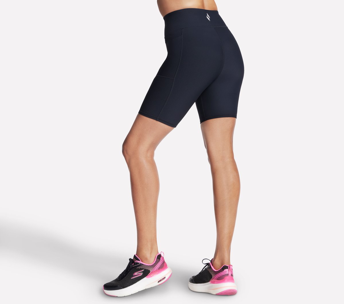 GO FLEX RIB High Waisted 8 Inch Bike Short | Women Skechers online