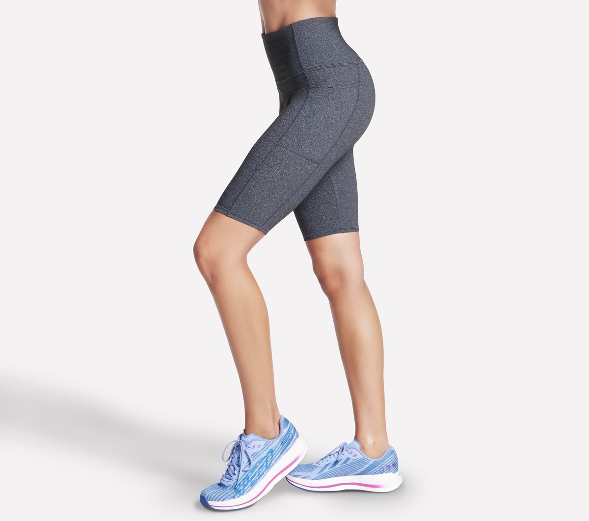 GO WALK High Waisted 10 Inch Bike Short | Women Skechers online shop