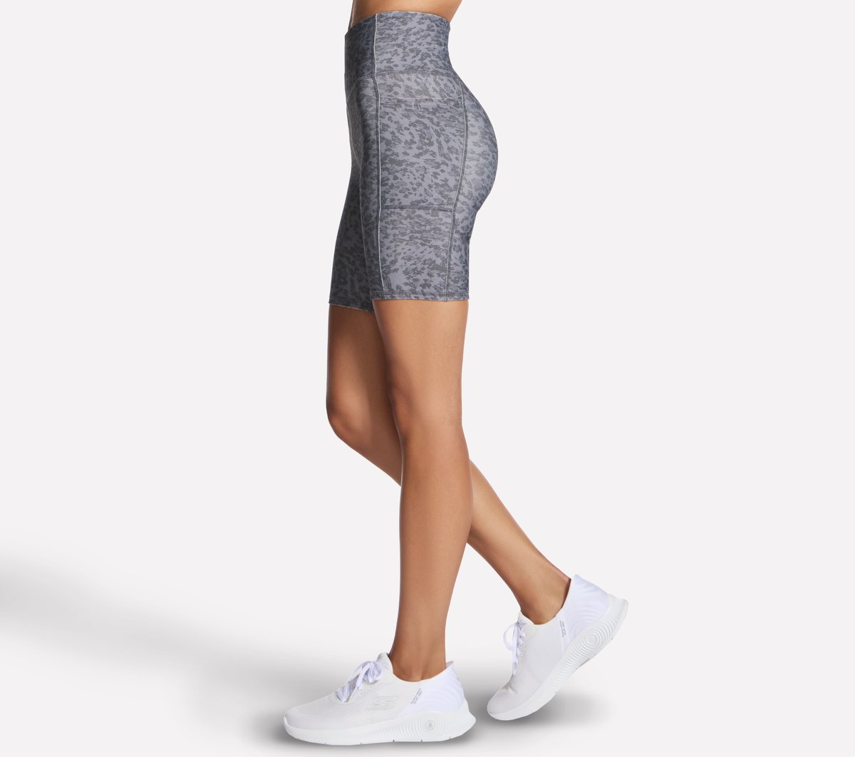 GO FLEX Printed High Waisted 8 Inch Bike Short | Women Skechers online