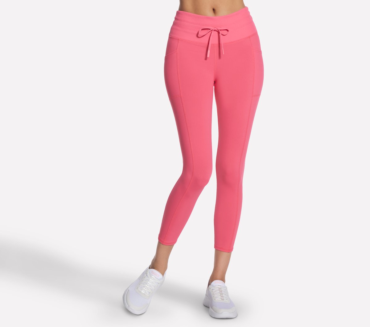 GO WALK Rib Mix High Waisted 7/8 Legging | Women Skechers online shop