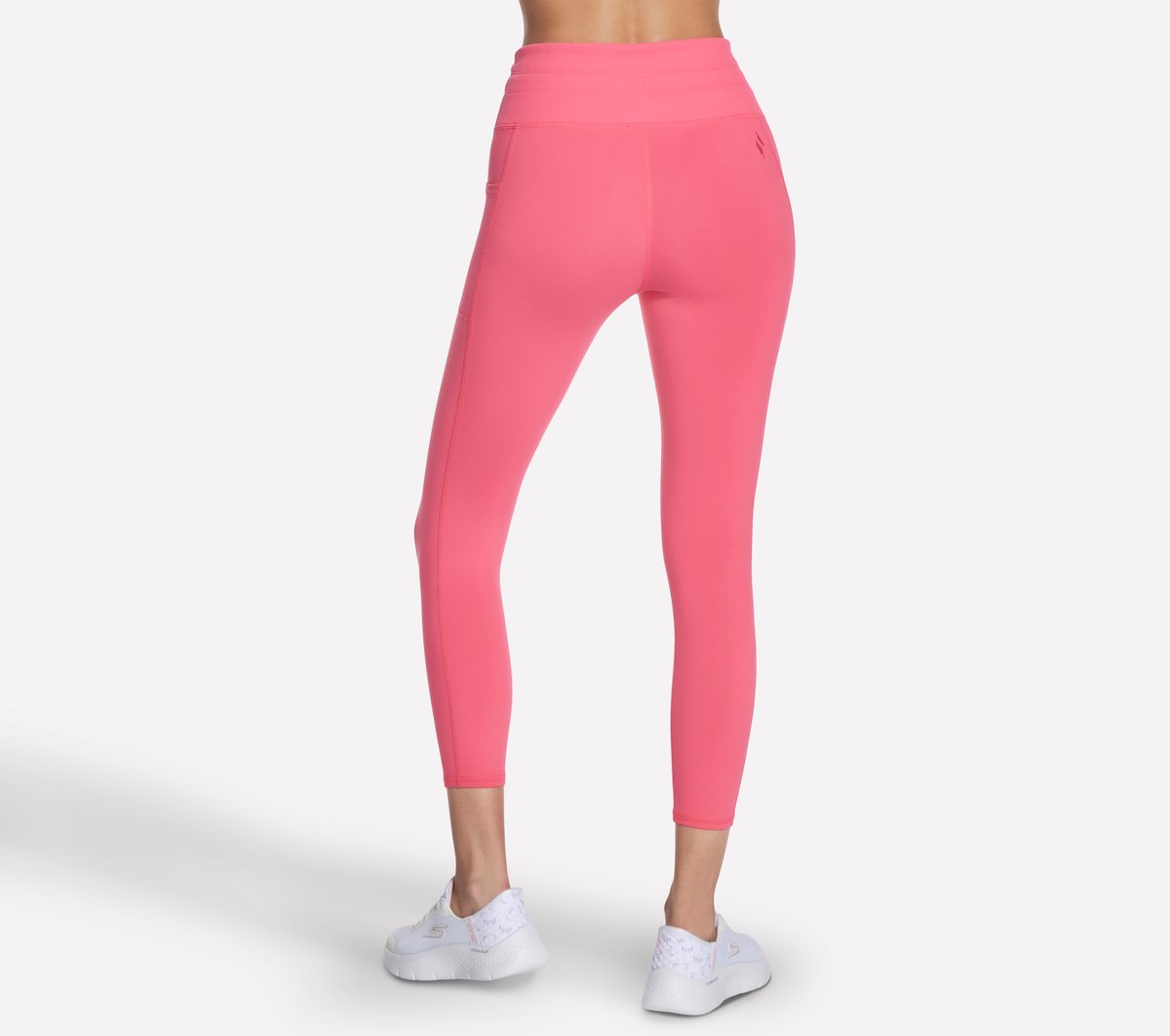GO WALK Rib Mix High Waisted 7/8 Legging | Women Skechers online shop