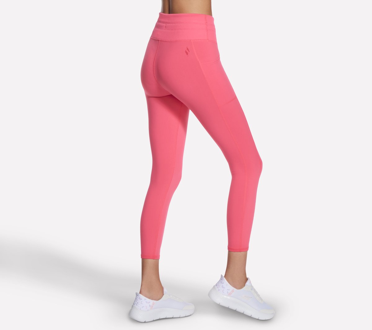 GO WALK Rib Mix High Waisted 7/8 Legging | Women Skechers online shop