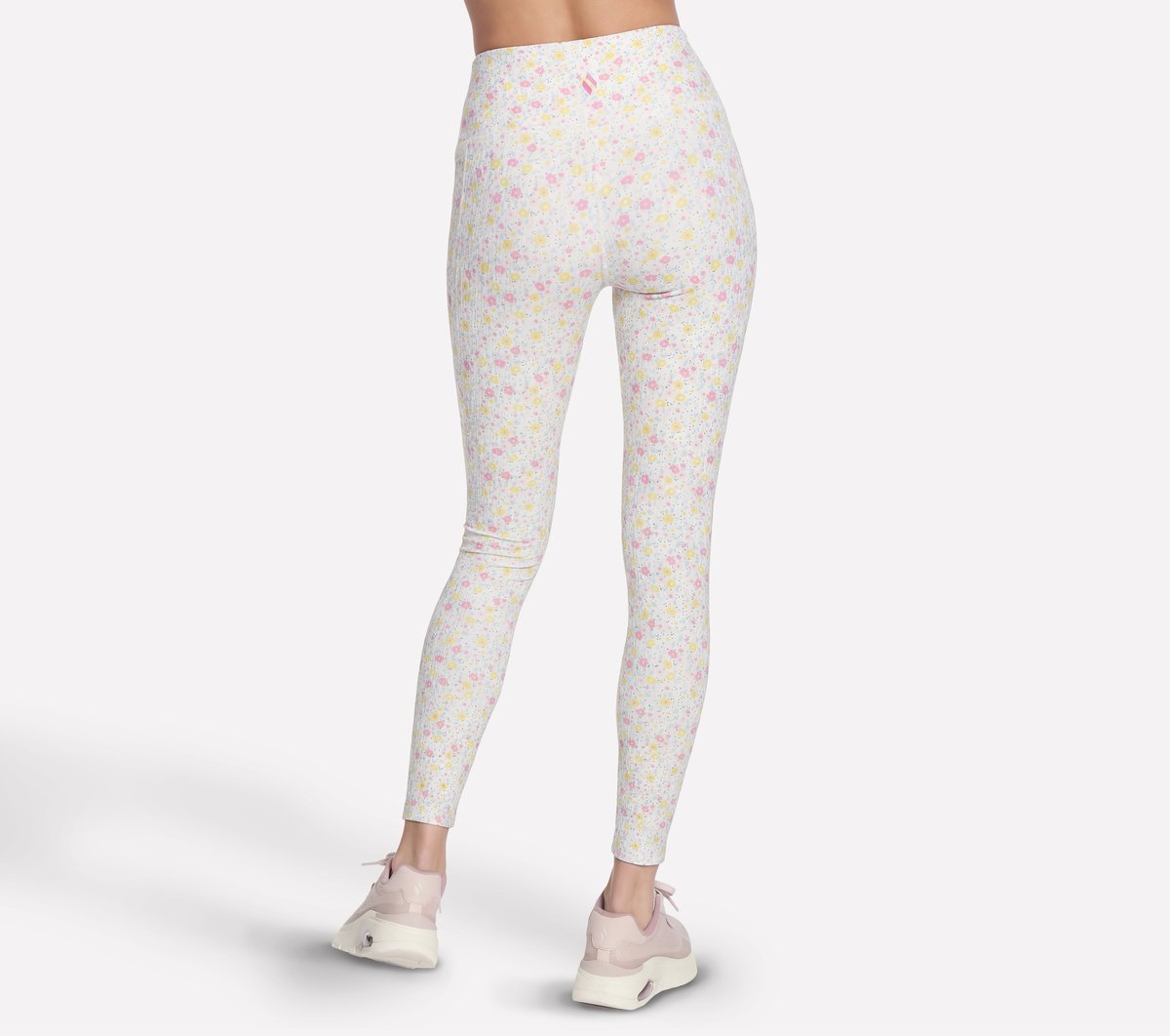 GO WALK Rib Floral Full Length High-Waisted Legging | Women Skechers on sale