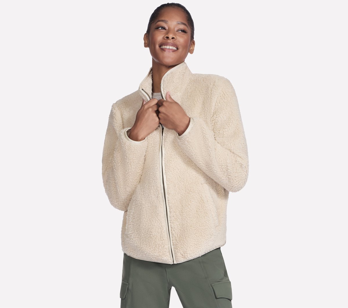 Skech-Sherpa Jacket | Women Skechers for sale