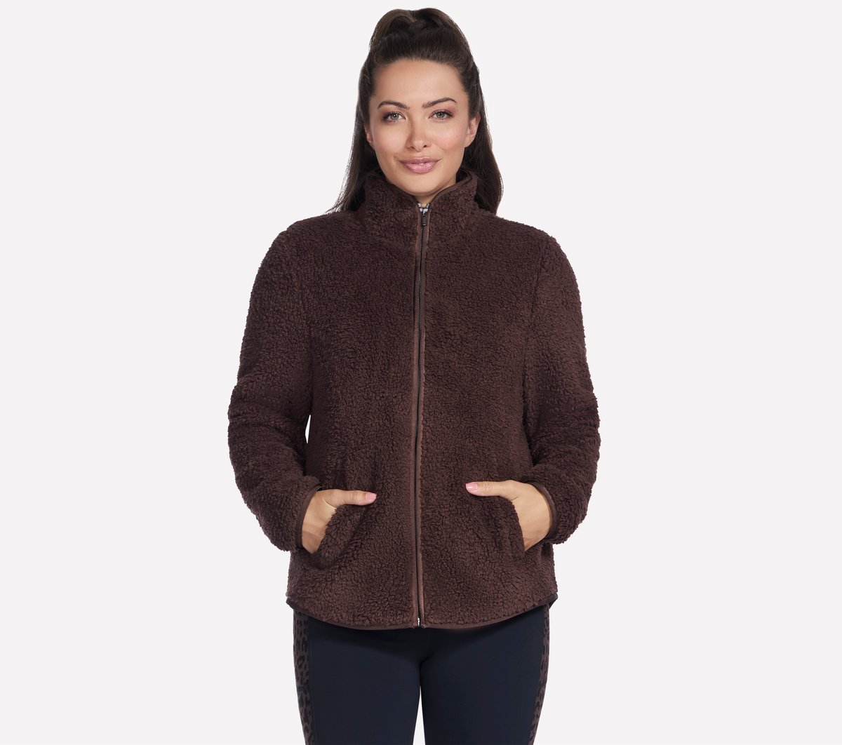 Skech-Sherpa Jacket | Women Skechers online shop