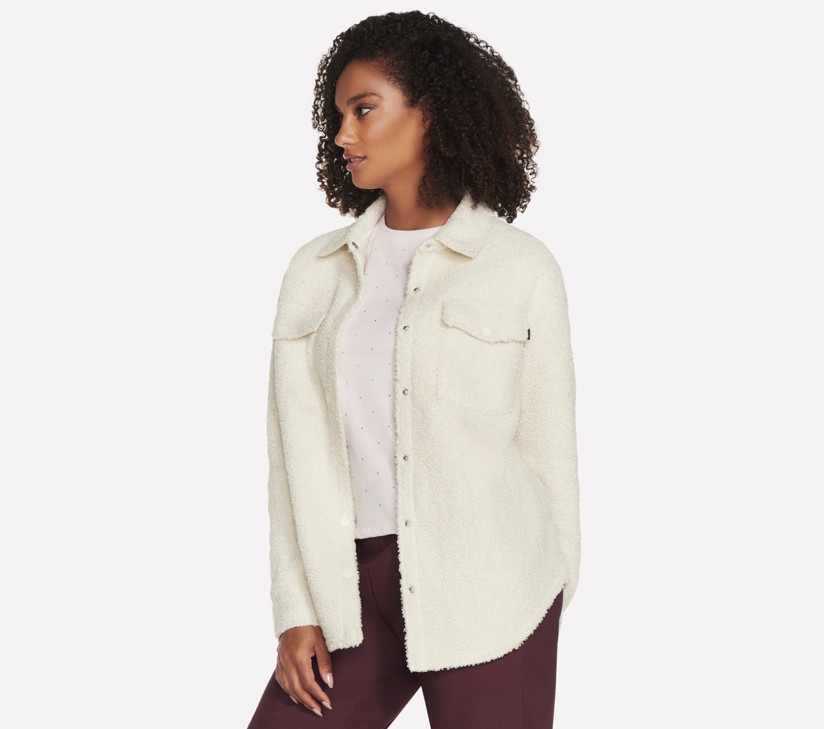 Sherpa Shacket | Women Skechers on sale