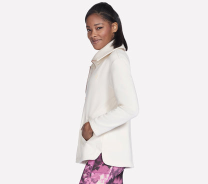 GO SNUGGLE Tunic Full Zip Jacket | Women Skechers outlet