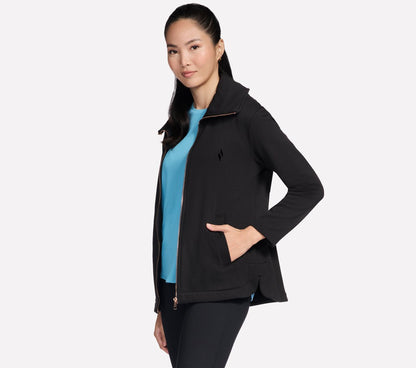 GO SNUGGLE Tunic Full Zip Jacket | Women Skechers sale