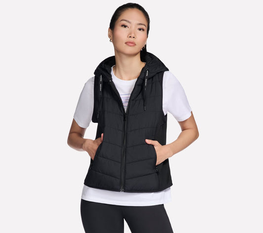 Performance Elite Cozy Fit Hooded Vest | Women Skechers discount