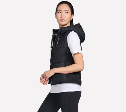 Performance Elite Cozy Fit Hooded Vest | Women Skechers discount