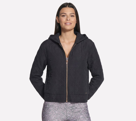 GO WALK Cozy Fit Diamond Jacket | Women Skechers discount