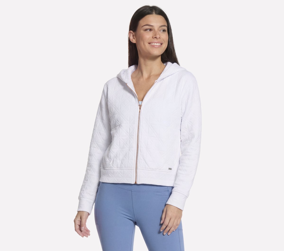 GO WALK Cozy Fit Diamond Jacket | Women Skechers for sale