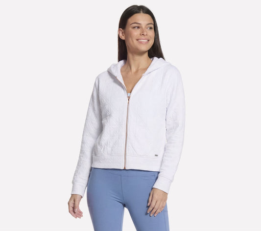 GO WALK Cozy Fit Diamond Jacket | Women Skechers for sale
