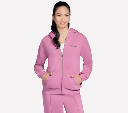 SKECH SWEATS Signature Full Zip Hoodie | Women Skechers on sale