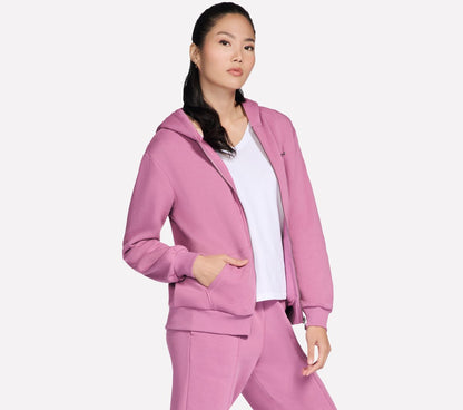 SKECH SWEATS Signature Full Zip Hoodie | Women Skechers on sale