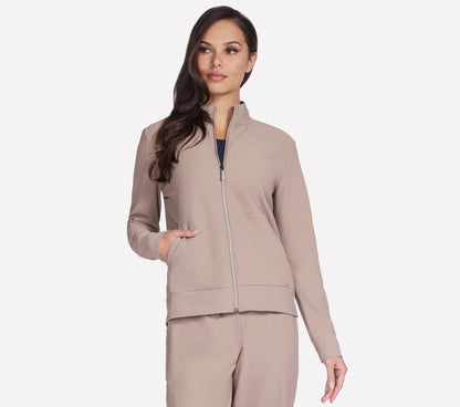 GO Luxe Rib Everyday Full Zip Jacket | Women Skechers discount