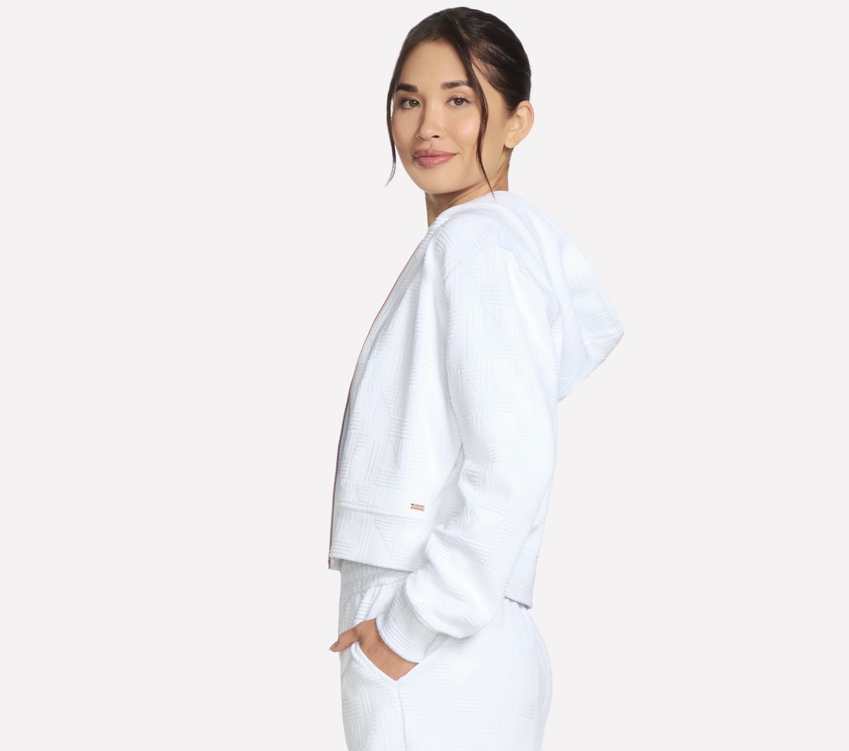 GO WALK Everywhere Diamond Full Zip Jacket | Women Skechers discount
