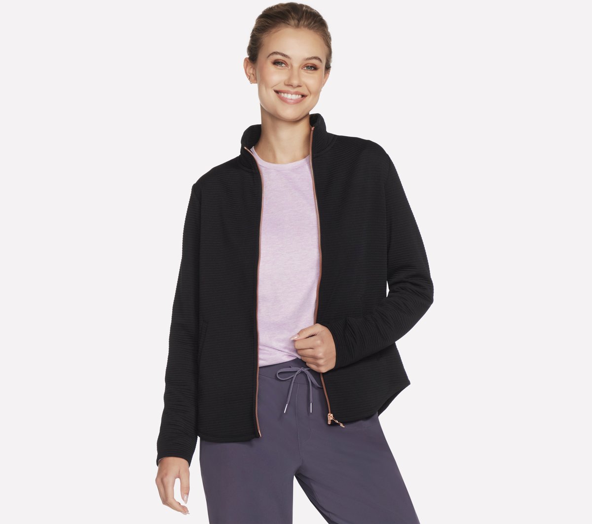 The GO WALK Shine Jacket | Women Skechers online shop
