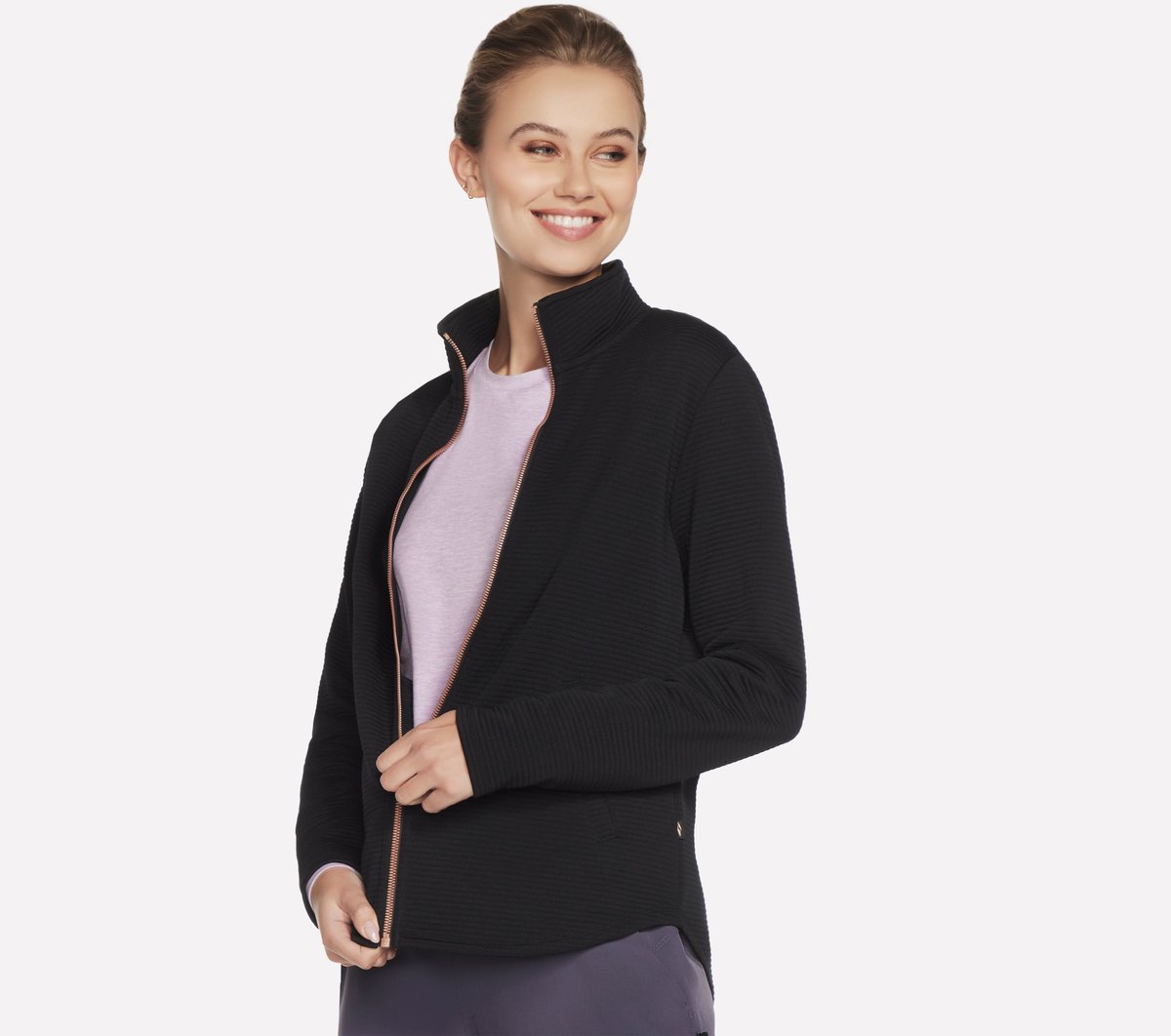 The GO WALK Shine Jacket | Women Skechers online shop