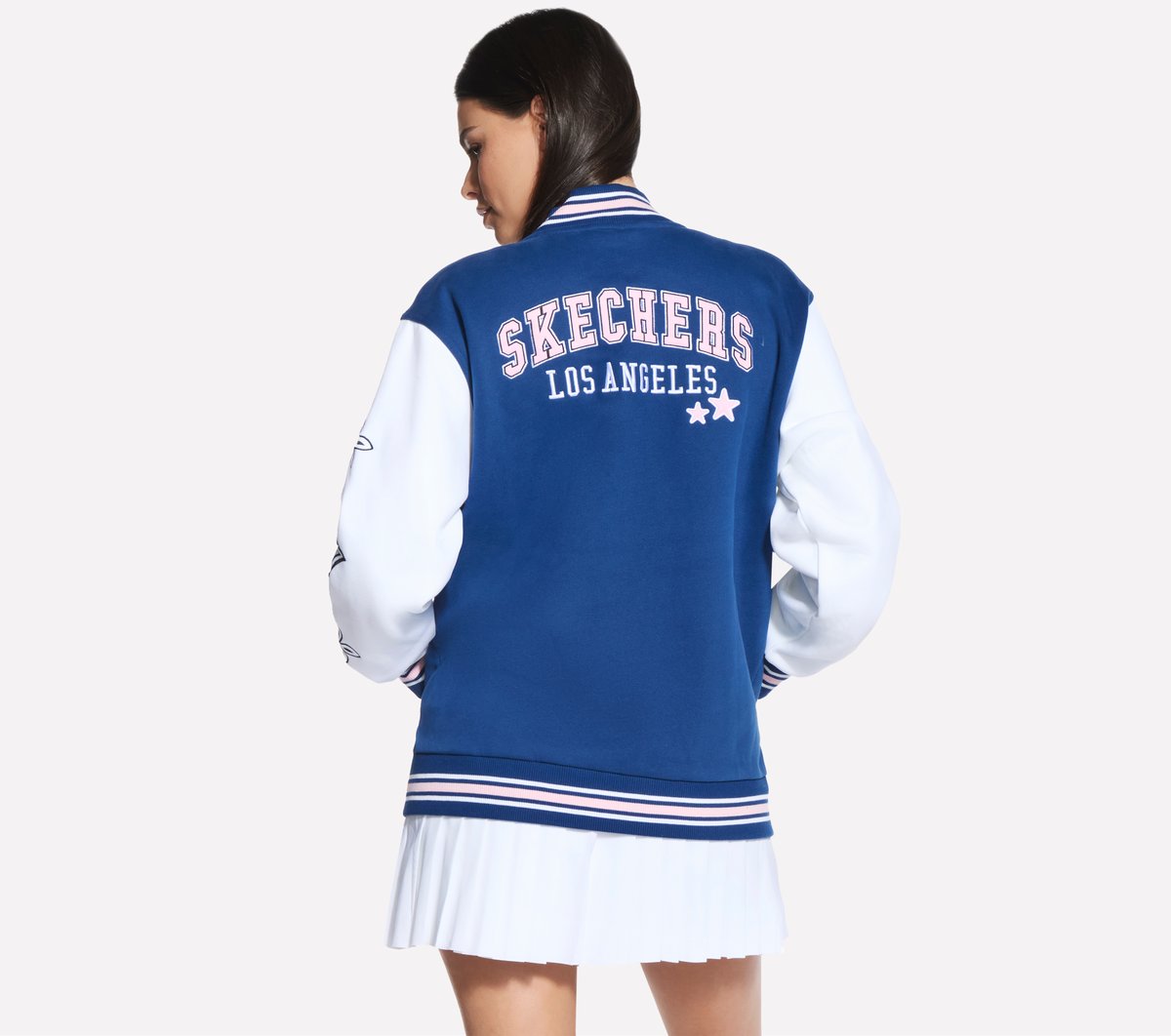 Varsity Jacket | Women Skechers online shop