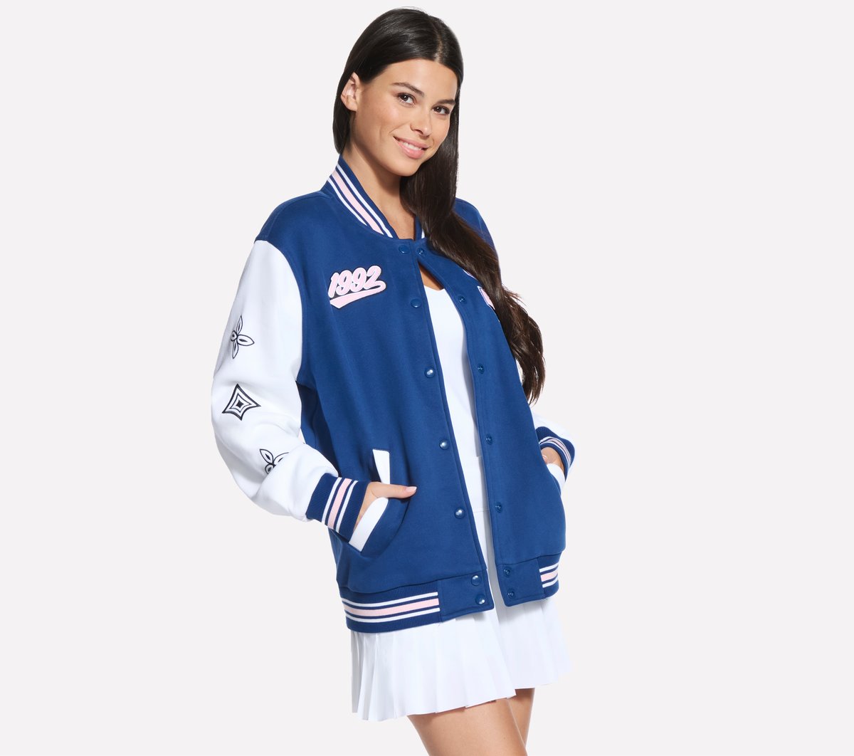 Varsity Jacket | Women Skechers online shop