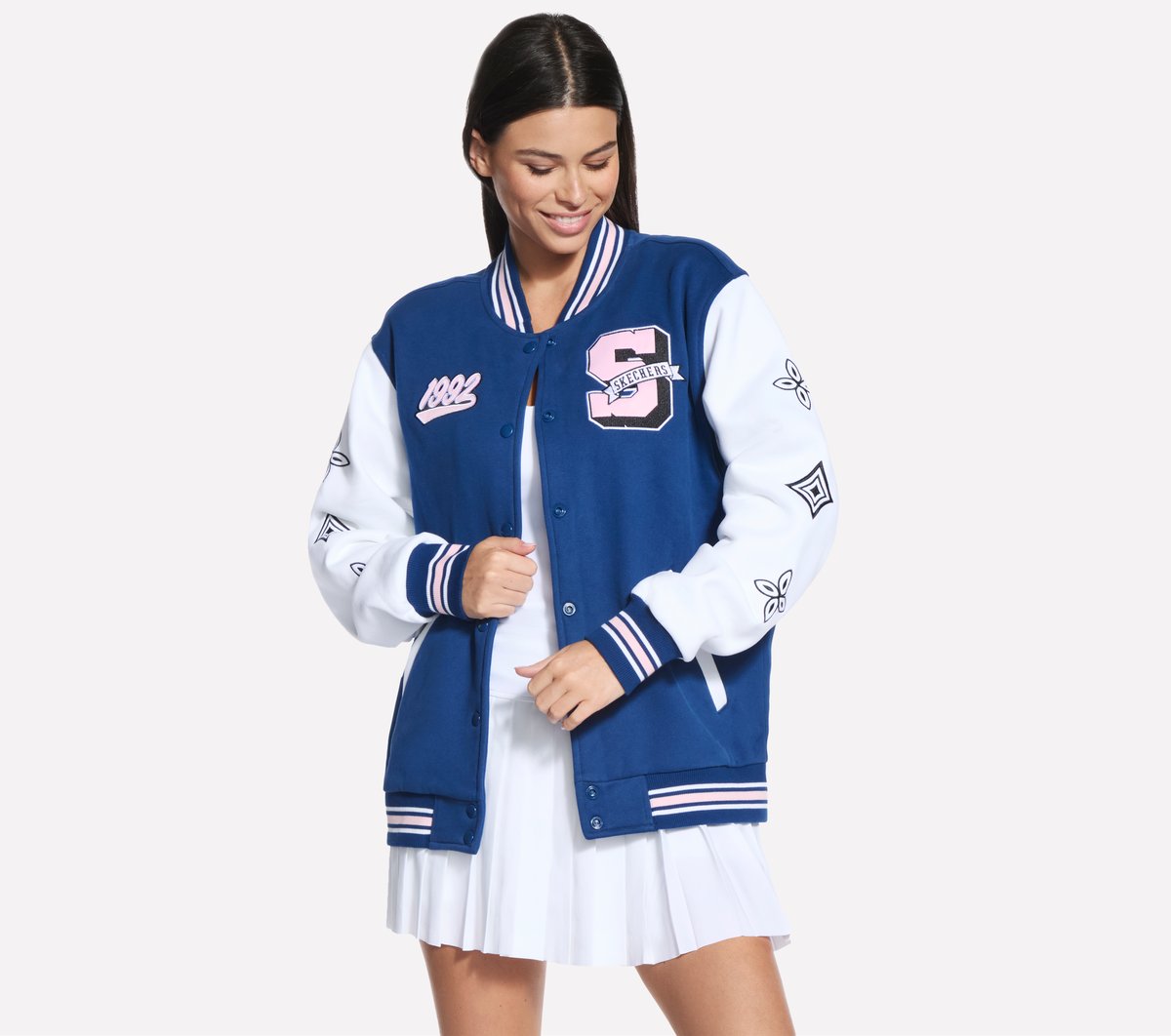 Varsity Jacket | Women Skechers online shop