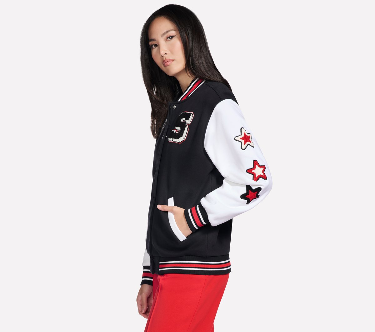 Classic Varsity Jacket | Women Skechers online