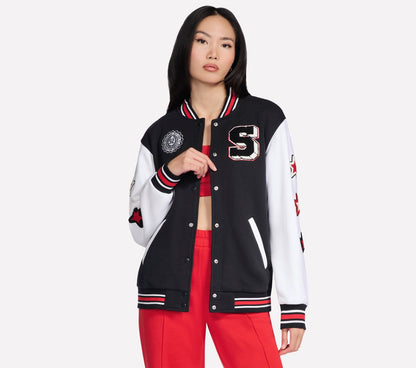 Classic Varsity Jacket | Women Skechers online